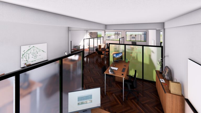 Área administrativa do IPT